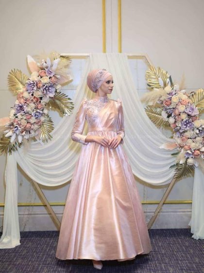 Şakayık Abiye Pudra – My Dreams Collection
