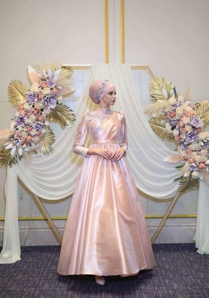 Şakayık Abiye Pudra – My Dreams Collection