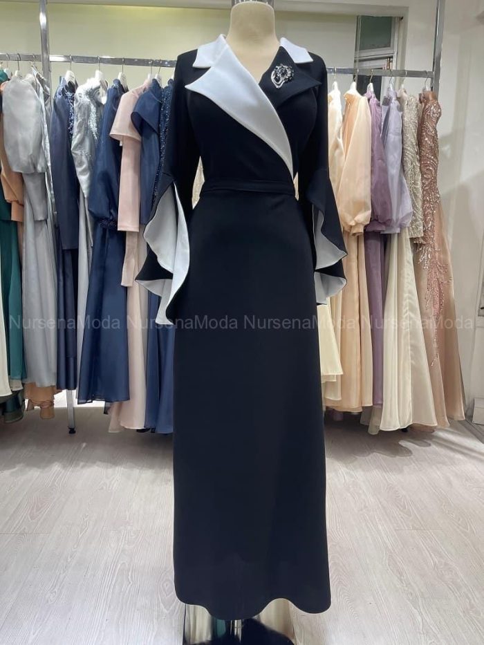 siyah beyaz tesettür