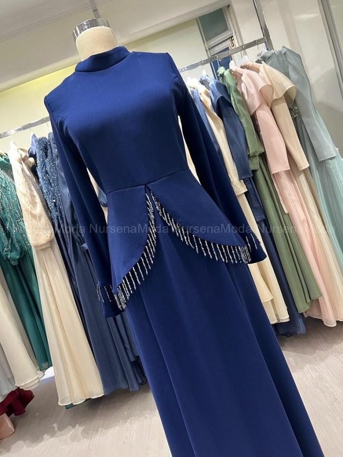 Gülnihal Lacivert Abiye1 nursena abiye