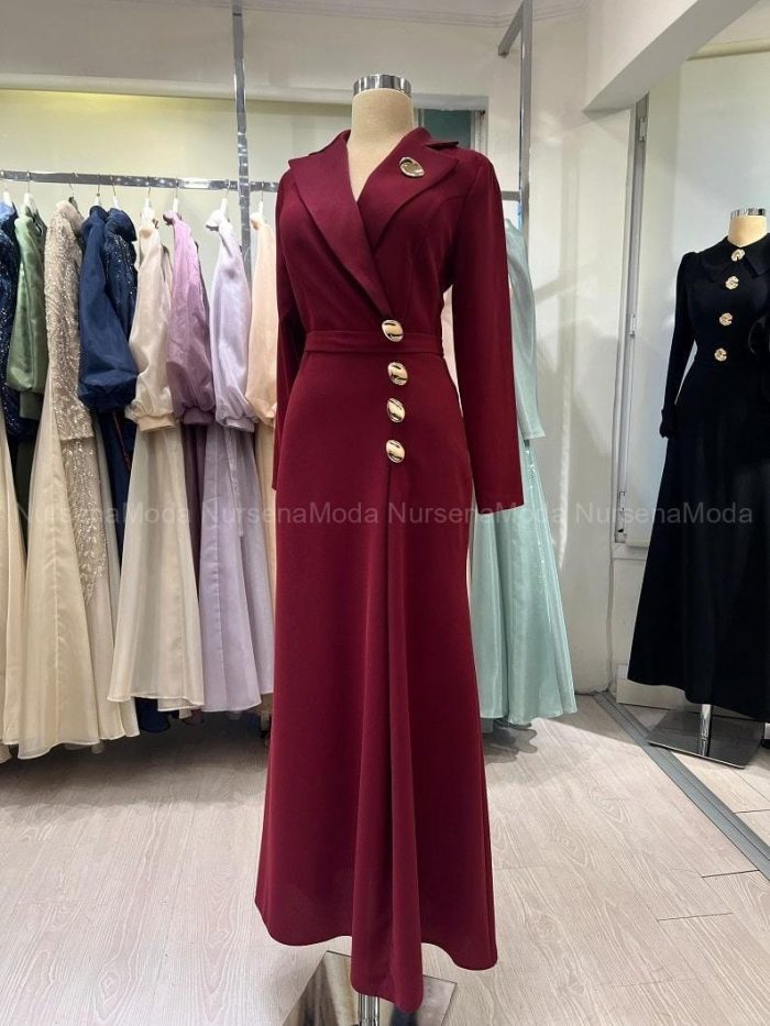 Sahra Abiye Krep Bordo1