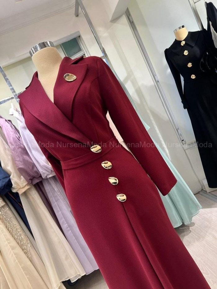 Sahra Abiye Krep Bordo2