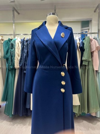 Sahra Abiye Krep Lacivert