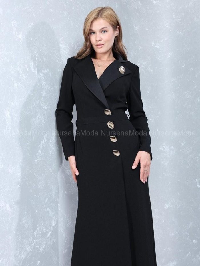 krep tesettür abiye