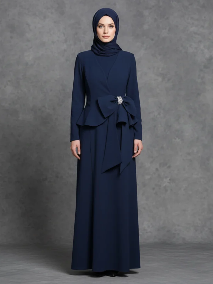 kolsuz elbise ceket kombin abiye